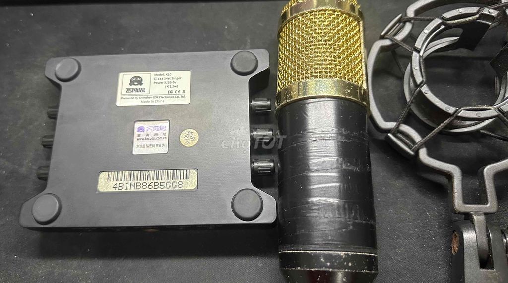 Soundcard XOX K10 Đen Đã sử dụng. Mua bán Tivi, Âm thanh tại Quận 8 Tp Hồ Chí Minh được đăng bởi Lê Hưng hình 1