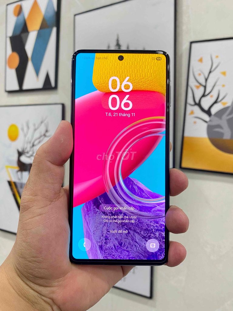 Samsung M53 5G bản Hàn Ram 8/128 Zin Đẹp Full CN. Mua bán Điện thoại tại Thành phố Thủ Dầu Một Bình Dương được đăng bởi Đăng Store hình 1