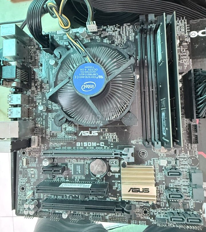 COMBO ASUS B150M-C Intel Core i5-6600 RAM 8G. Mua bán Linh kiện (RAM, Card...) tại Quận Bình Tân Tp Hồ Chí Minh được đăng bởi Hưng Nguyễn hình 1