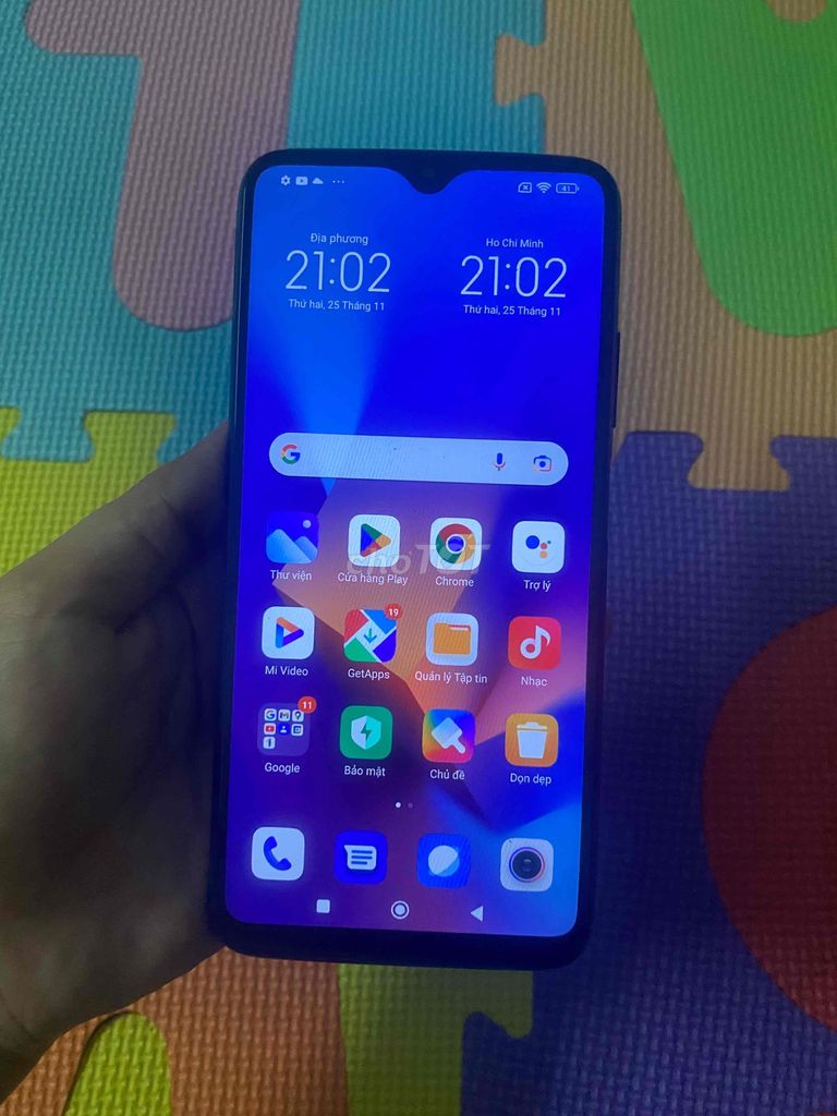 Redmi 9t 4/64 full cn mạh mượt bao tex máy 7ng