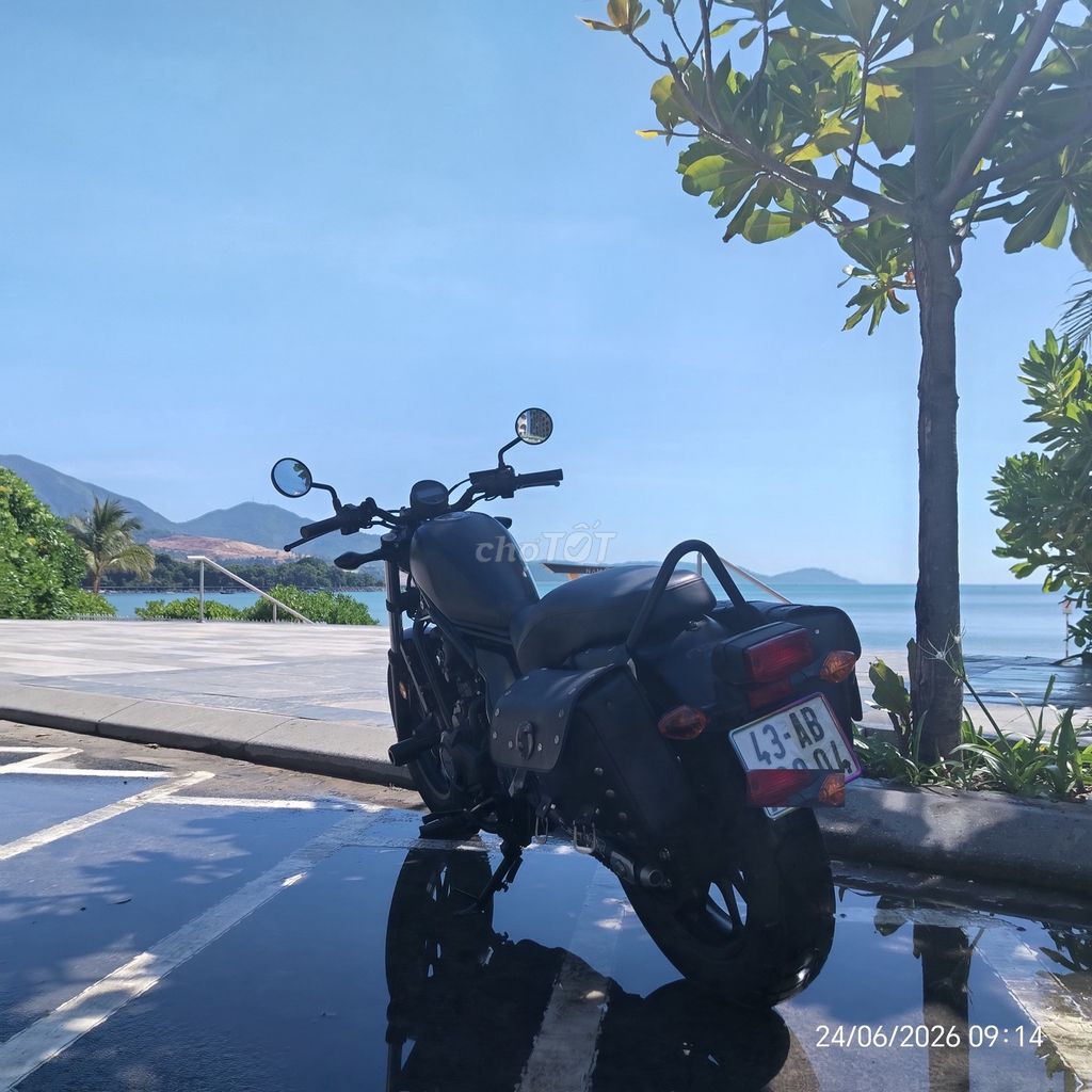 Honda Rebel 500 2019 Черно-серый 6628 км
