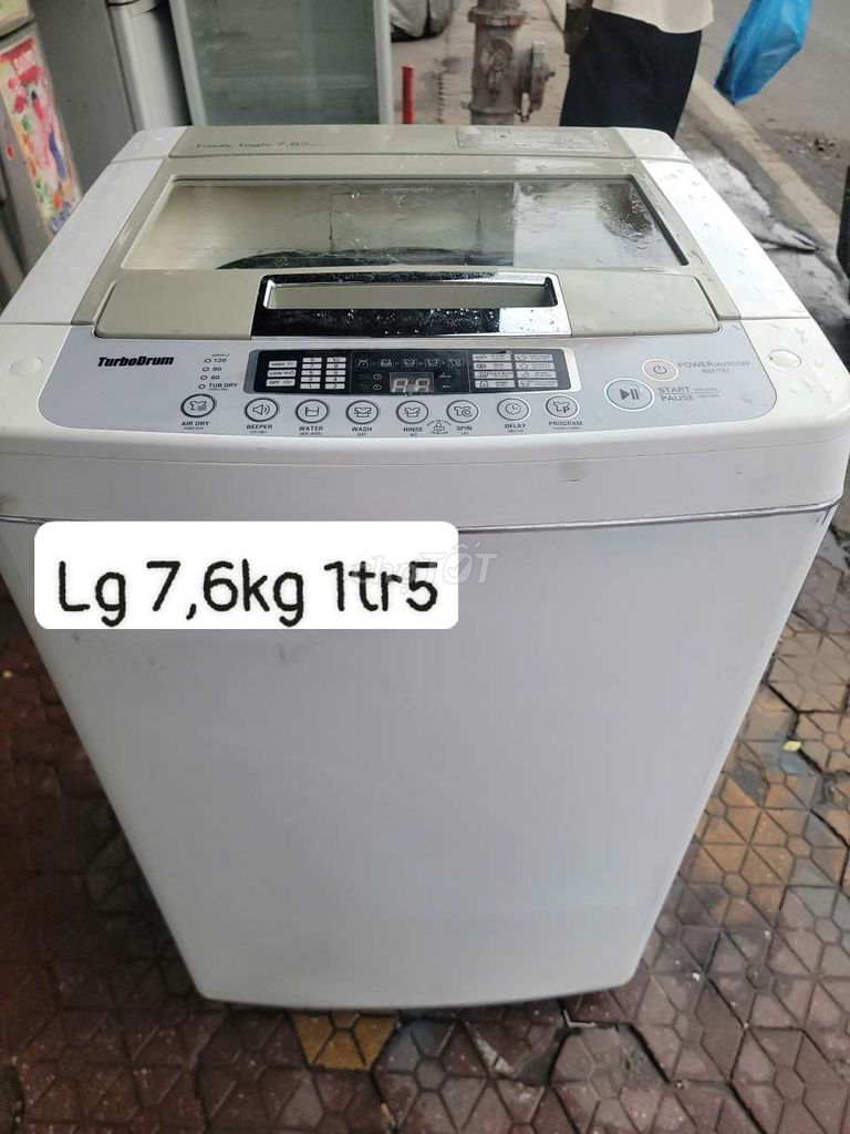 Máy giặt LG 7.6kg cửa trên. Mua bán Máy giặt tại Quận 7 Tp Hồ Chí Minh được đăng bởi Điện Lạnh Giá Tốt hình 1