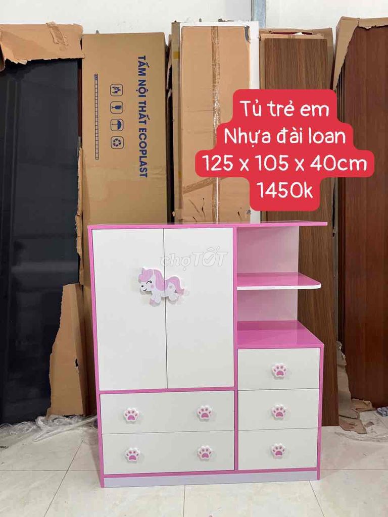 Tủ quần áo nhựa Đài Loan Hồng trắng. Mua bán Tủ, kệ gia đình tại Huyện Hóc Môn Tp Hồ Chí Minh được đăng bởi Nội Thất Gia Đình hình 1