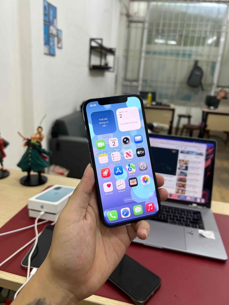 Apple iPhone 12 Pro QTE 128GB Zin Nguyên Bản. Mua bán Điện thoại tại Quận Cầu Giấy Hà Nội được đăng bởi Trung Kiên Trả Góp Bao Nợ Xấu hình 1