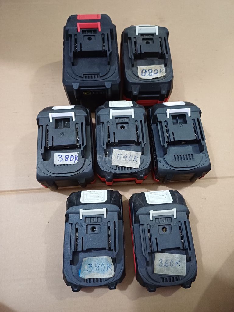 Nhận đóng pin và bán pin hút bụi máy khoan xe điện. Mua bán Nội thất, đồ gia dụng khác tại Quận Bình Thạnh Tp Hồ Chí Minh được đăng bởi Thanh Minh hình 1