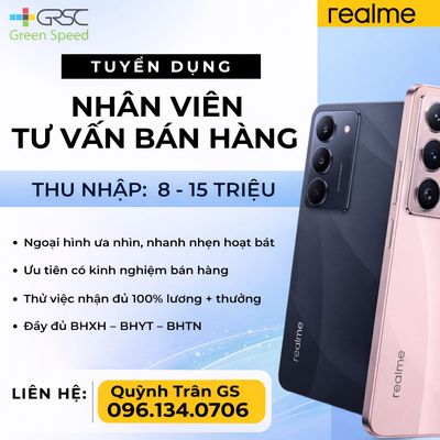 [THƯỞNG, FREE ĐÀO TẠO] NHÂN VIÊN BÁN HÀNG