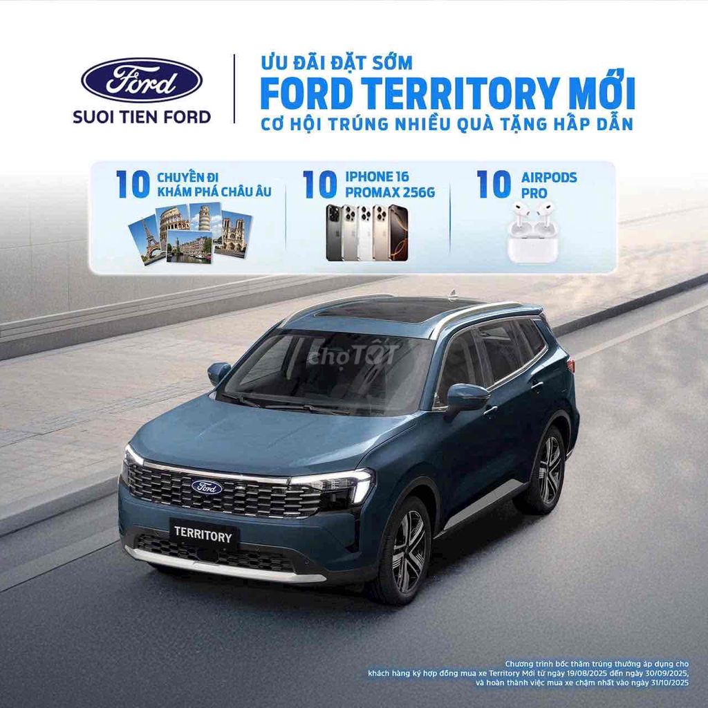 Ford Territory 2025 Titanium X 1.5 AT. Mua bán Ô tô tại Thành phố Thủ Đức Tp Hồ Chí Minh được đăng bởi Thiên Phạm Suối Tiên Ford hình 14