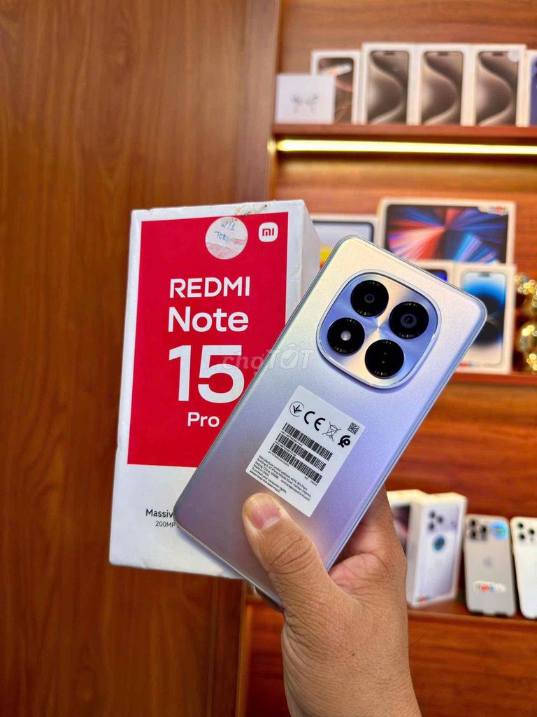 Xiaomi Redmi Note 15 Pro 8GB 256GB Bạc. Mua bán Điện thoại tại Huyện Thống Nhất Đồng Nai được đăng bởi Tùng Apple Gia Kiệm hình 1