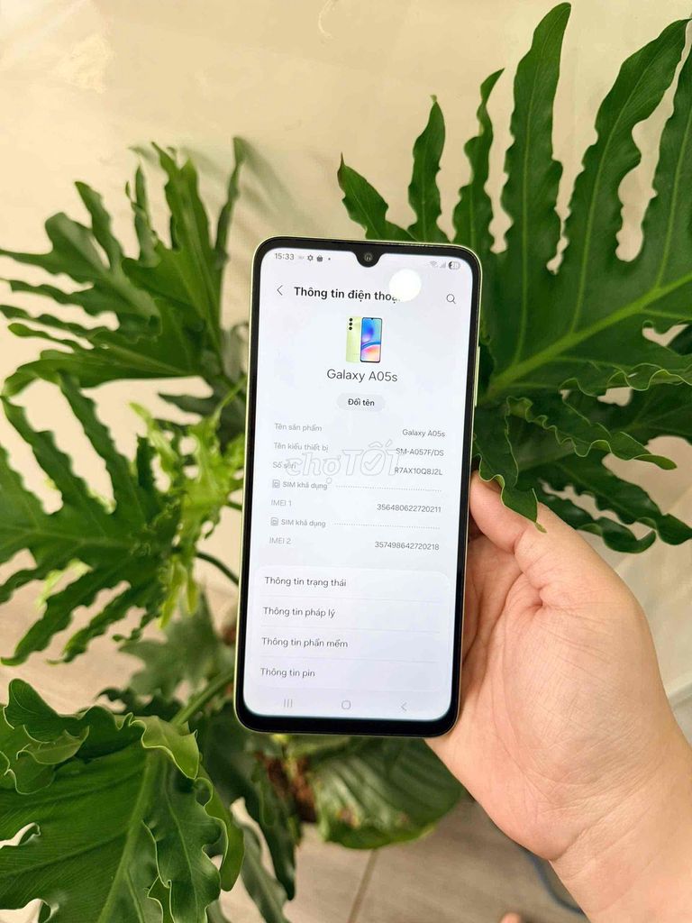 Samsung Galaxy A05s 4GB 128GB Xanh lá Việt Nam. Mua bán Điện thoại tại Quận Ngũ Hành Sơn Đà Nẵng được đăng bởi ttttt hình 1