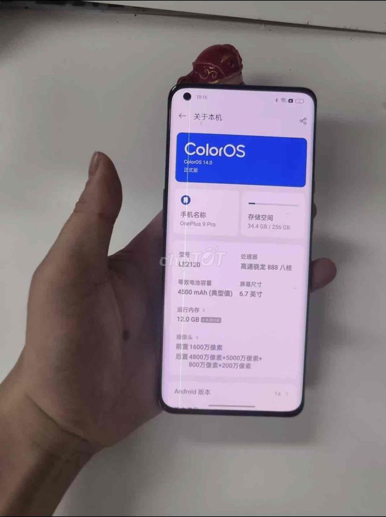 OnePlus 9 Pro 256GB sọc màn. Mua bán Điện thoại tại Quận Nam Từ Liêm Hà Nội được đăng bởi long an hình 1