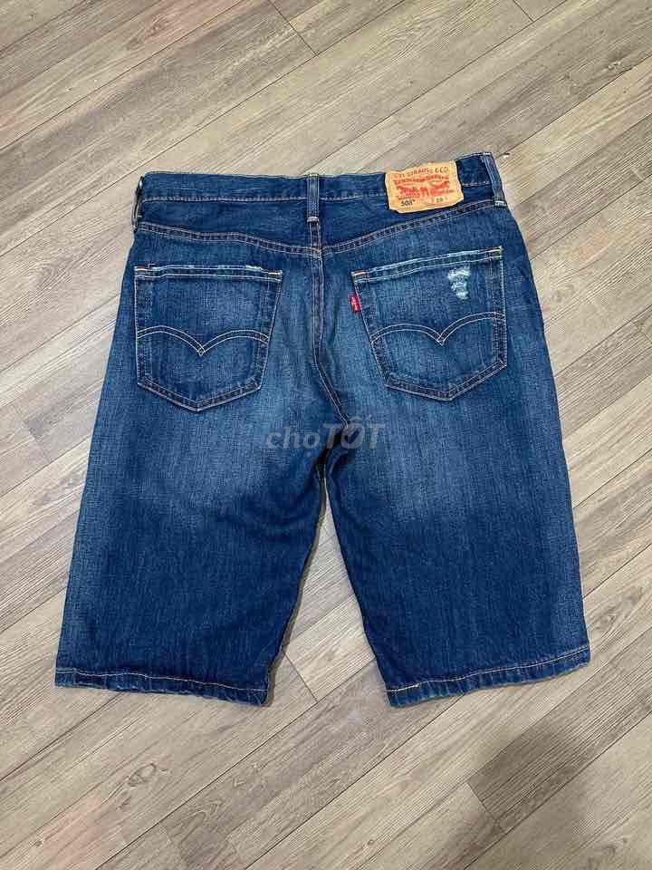 Quần short jean Levis Nam Jean Xanh đậm. Mua bán Quần áo tại Huyện Trảng Bom Đồng Nai được đăng bởi Shop Toàn Express Businesses hình 1