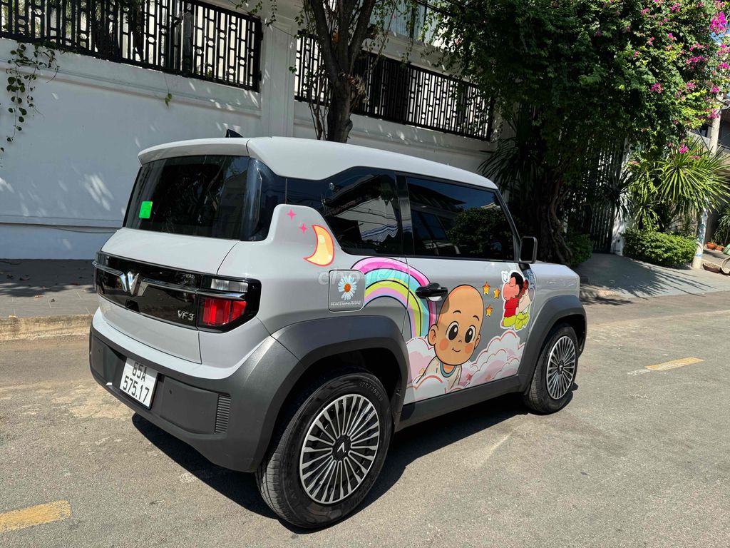 VinFast VF3 Mua Pin T8/2025 Xám Xi Măng xe lên đồ. Mua bán Ô tô tại Quận 6 Tp Hồ Chí Minh được đăng bởi Nguyễn Trí Cường  hình 10