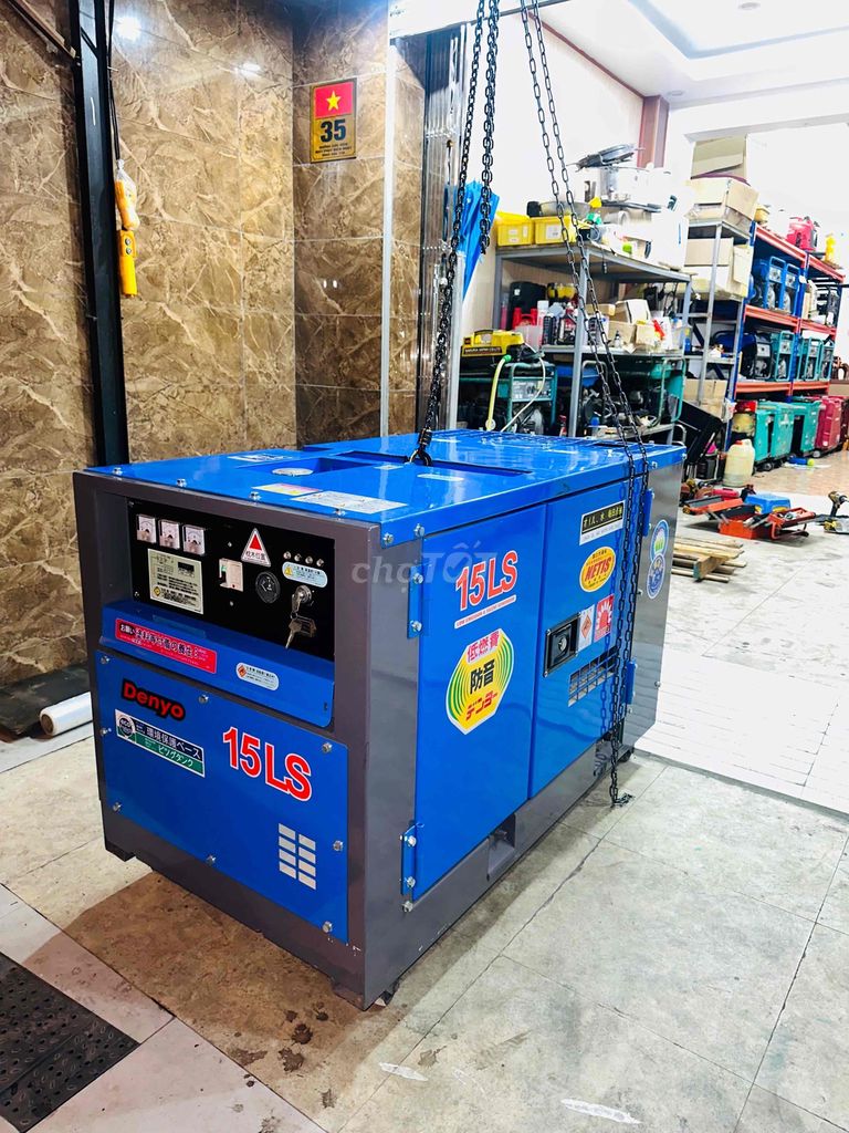 Máy Phát Điện Nhật Denyo15LS siêu êm cách âm. Mua bán Đồ chuyên dụng, Giống nuôi trồng tại Quận Kiến An Hải Phòng được đăng bởi Lương Quang Anh hình 2