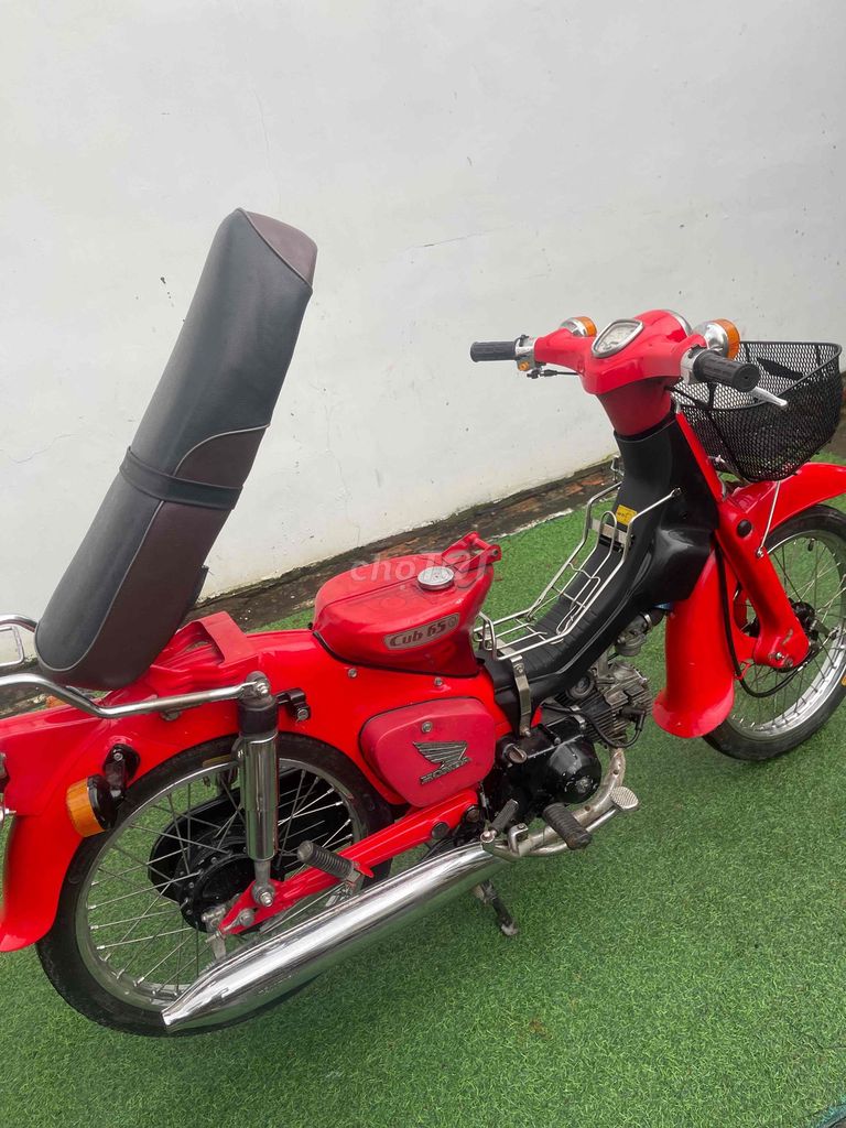Honda Cub 65 Đỏ. Mua bán Xe máy tại Quận Bình Thuỷ Cần Thơ được đăng bởi Ken Sport hình 2