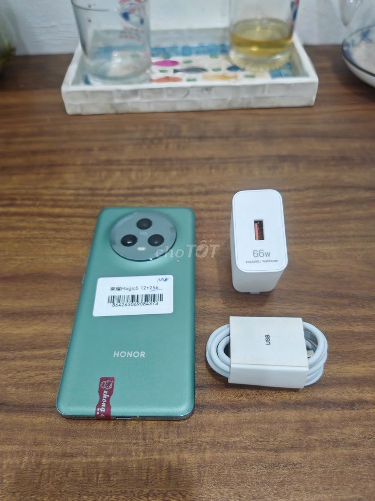 Honor Magic 5 12/256 Xanh sạc 66w có ship COD. Mua bán Điện thoại tại Quận Hoàng Mai Hà Nội được đăng bởi Trần Ngọc Hiếu hình 1