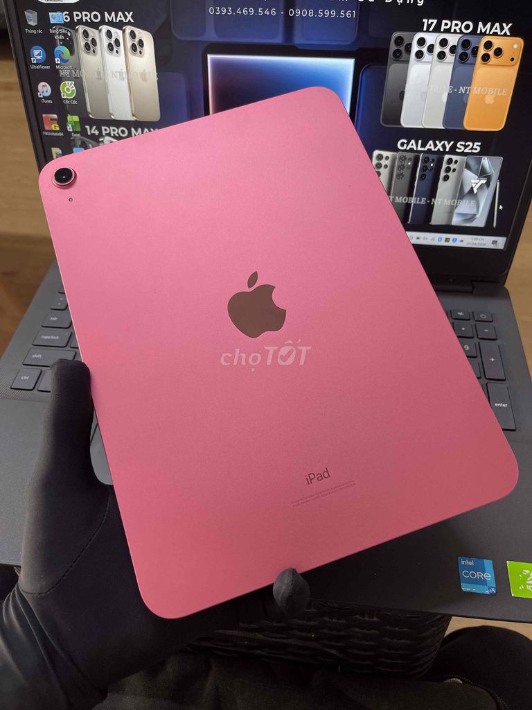 Apple iPad GEN 10_64GB. MÁY ZIN NGUYÊN BẢN 99%. Mua bán Máy tính bảng tại Thành phố Biên Hòa Đồng Nai được đăng bởi DT MOBILE BIÊN HOÀ hình 1