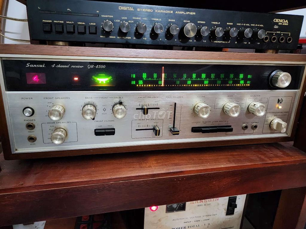 Bộ thu âm thanh Sansui QR-4500. Mua bán Tivi, Âm thanh tại Huyện Phú Giáo Bình Dương được đăng bởi Đức Hoàn Nguyễn hình 1