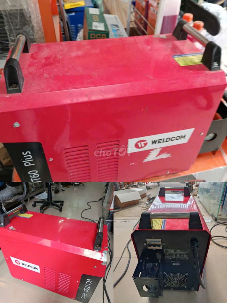 🔥Xả kho hôm nay - Máy hàn Weldcom VCUT60 Plus. Mua bán Đồ chuyên dụng, Giống nuôi trồng tại Quận Bình Thuỷ Cần Thơ được đăng bởi  Thiết Bị Cơ Khí Trà Nóc Cần Thơ hình 1