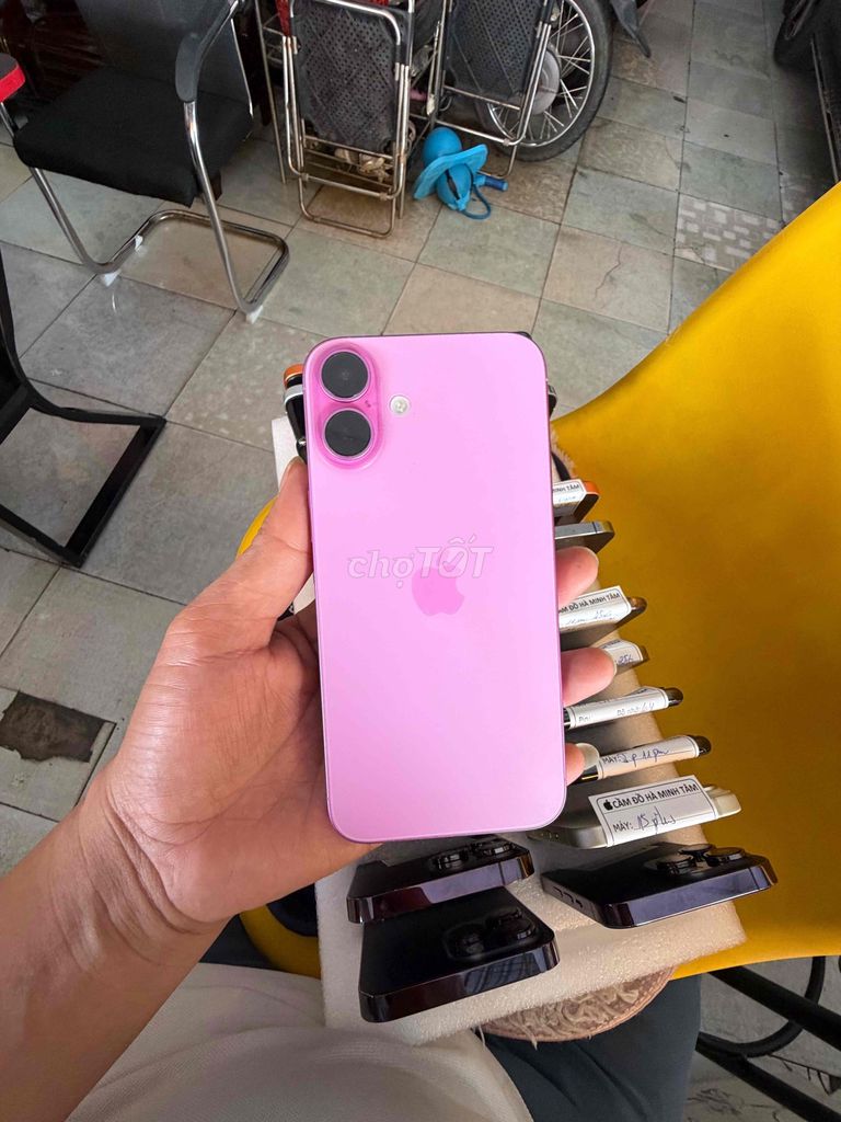 Apple iPhone 16 Plus Hồng Mới. Mua bán Điện thoại tại Thành phố Thuận An Bình Dương được đăng bởi cầm đồ Hà Minh Tâm  hình 1