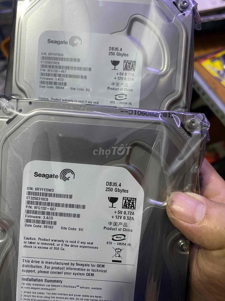 HDD PC Seagate 250G New