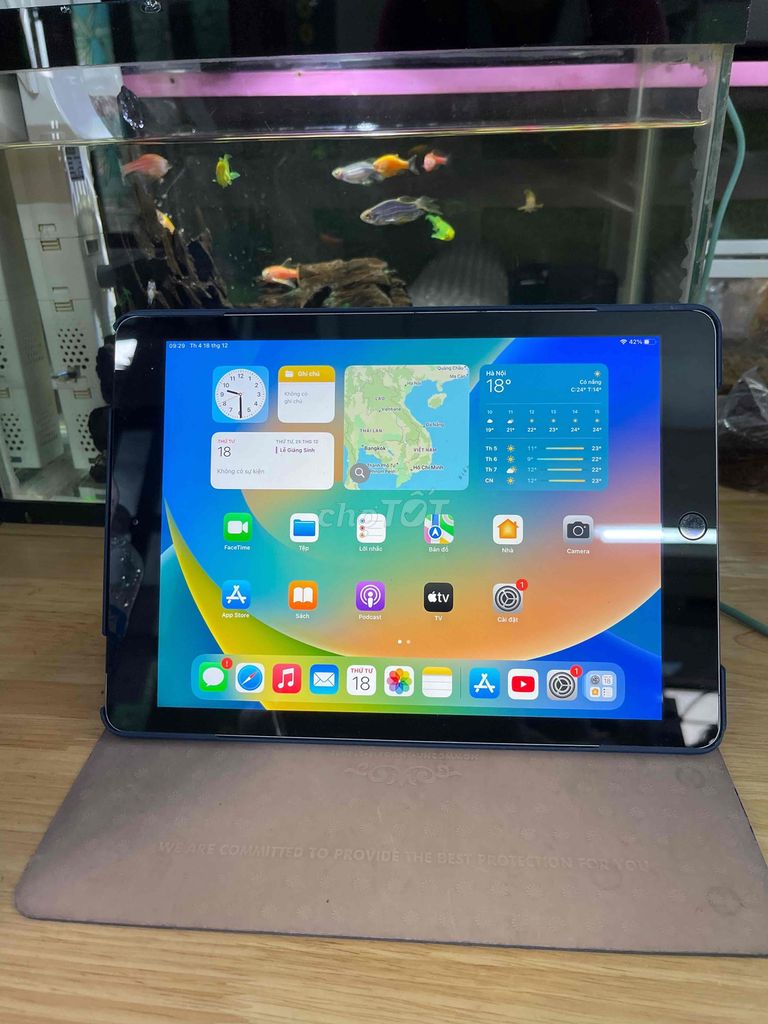 ipad gen 5 zin bản mỹ sài sim 4g