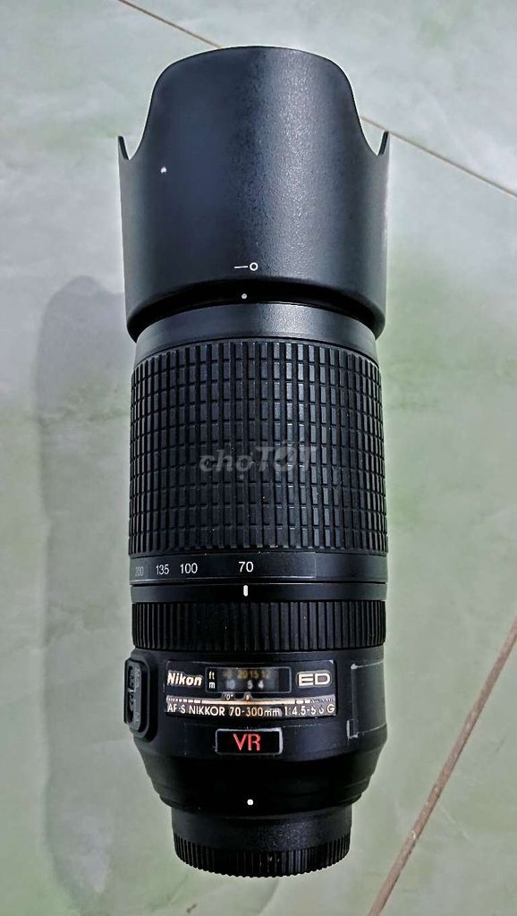 Ống kính Nikon 70-300 ED VR Đen. Mua bán Máy ảnh, Máy quay tại Huyện Đầm Dơi Cà Mau được đăng bởi Duy Lộc hình 1