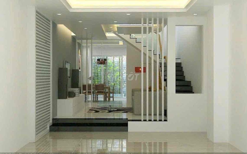 Cho thuê nhà có gara oto 1/ Dương Quảng Hàm P5 (5x20m) 4PN, Giá 25tr
