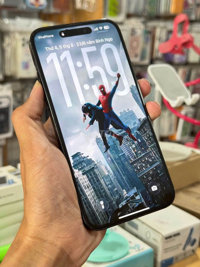 Apple iPhone 14 Pro Max 128GB Đen Đã sử dụng. Mua bán Điện thoại tại Thành phố Thủ Dầu Một Bình Dương được đăng bởi Hội Đồ Điện Tử hình 1