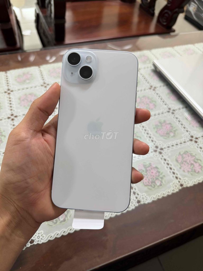 15 Plus 256GB xanh dương nhạt sạc 0l. Mua bán Điện thoại tại Quận Cái Răng Cần Thơ được đăng bởi Apple 102 hình 1