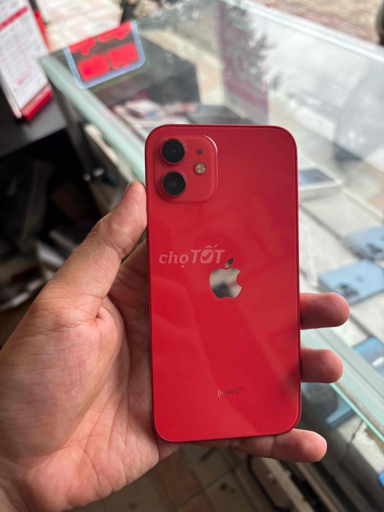 Apple iPhone 12 Đỏ Đã sử dụng. Mua bán Điện thoại tại Thị xã Tân Uyên Bình Dương được đăng bởi Mạnh Quỳnh Mobile hình 1