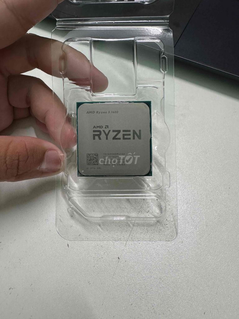 CPU AMD Ryzen 5 1600 Đã sử dụng. Mua bán Linh kiện (RAM, Card...) tại Thành phố Thủ Đức Tp Hồ Chí Minh được đăng bởi Phạm Xuân Trường hình 1