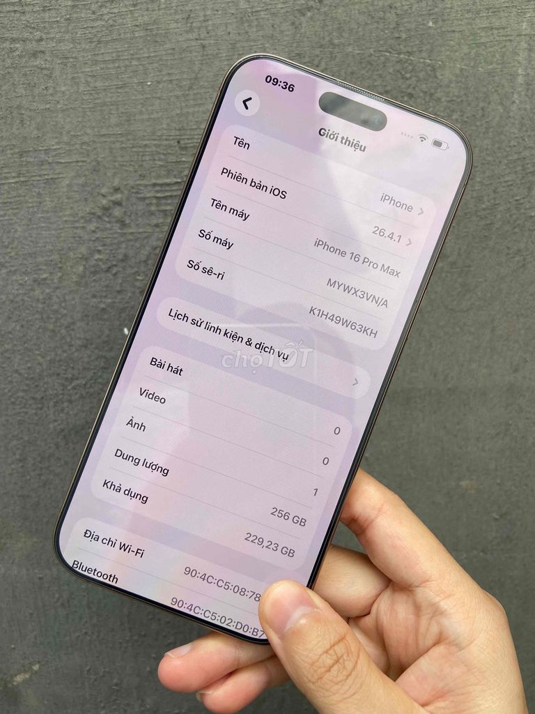 Apple iPhone 16 Pro Max 256GB Sa mạc. Mua bán Điện thoại tại Huyện Gia Lâm Hà Nội được đăng bởi Nguyễn Bảng hình 1