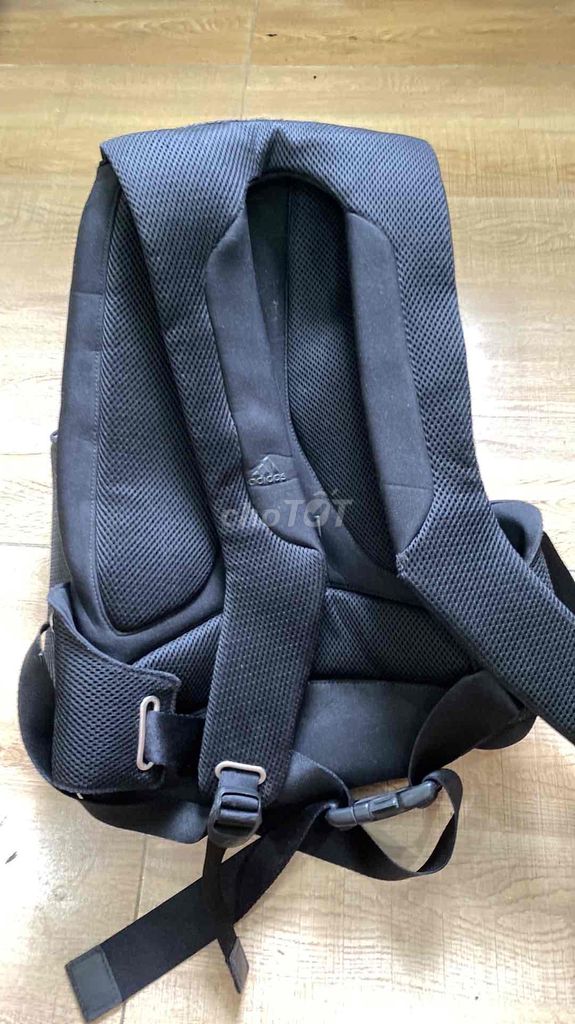 Ba lô Adidas vải dù màu đen
