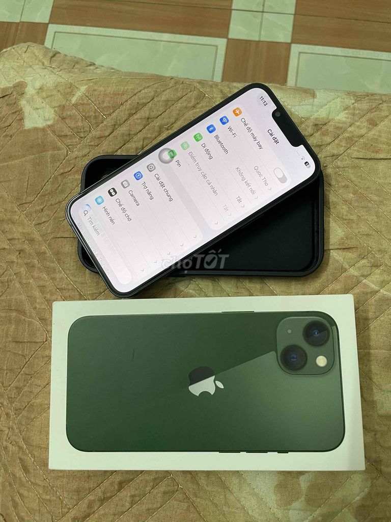 Apple iPhone 13 128GB Xanh lá. Mua bán Điện thoại tại Thành phố Vĩnh Yên Vĩnh Phúc được đăng bởi Hải nk hình 1