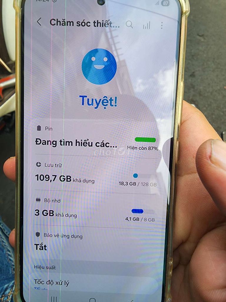 Samsung Galaxy S22 128GB Đen. Mua bán Điện thoại tại Quận 7 Tp Hồ Chí Minh được đăng bởi Phong Hà hình 1