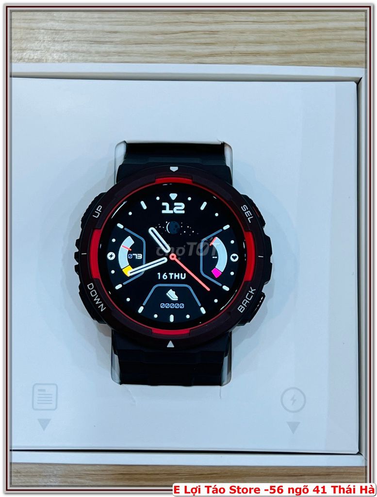 E pass Amazfit Active Edge Đen Như mới Fullbox. Mua bán Thiết bị đeo thông minh tại Quận Đống Đa Hà Nội được đăng bởi Nguyễn Tiến Lợi hình 1