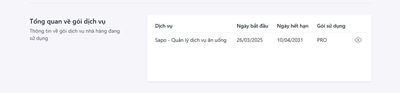 Thanh lý Phần mềm Sapo Pro còn gần 6 năm sử dụng. Dịch vụ tại Quận 10 Tp Hồ Chí Minh được đăng bởi Phước