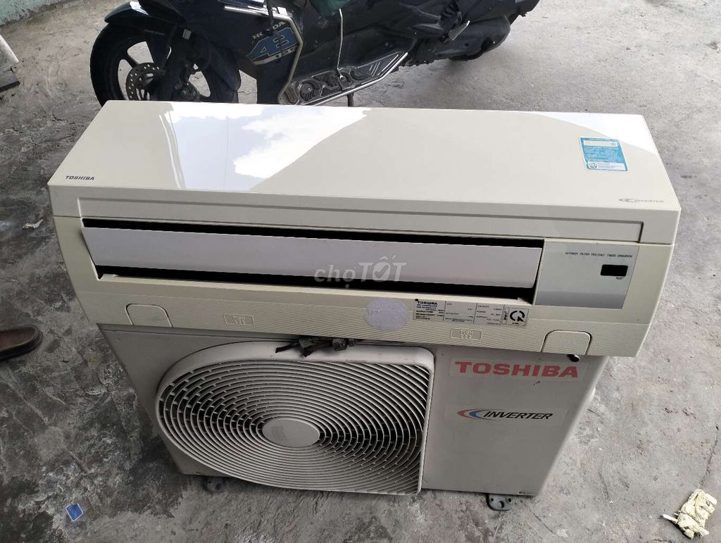 Máy lạnh Toshiba Inverter 1.5 ngựa đã sử dụng. Mua bán Máy lạnh, điều hoà tại Quận Gò Vấp Tp Hồ Chí Minh được đăng bởi Huynhvanthanh hình 1