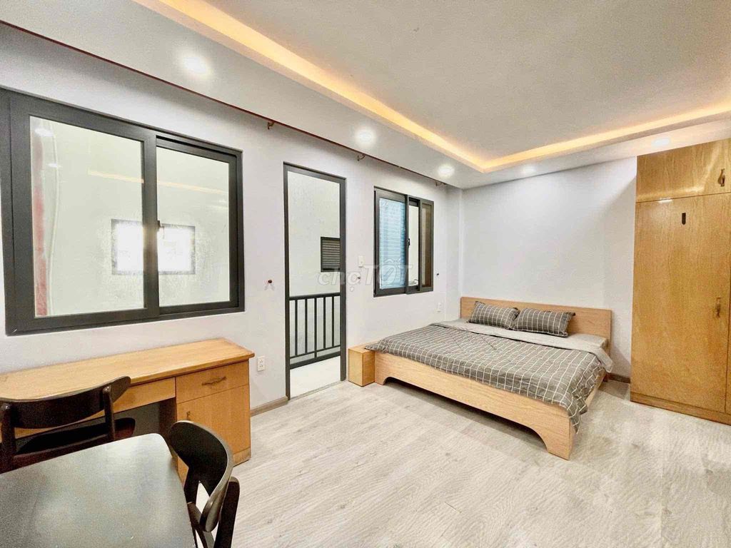 STUDIO CỬA SỔ BAN CÔNG - FULL NỘI THẤT - NGAY ĐH VĂN LANG CS2, IUH