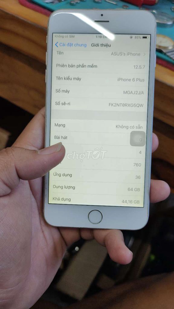 Apple iPhone 6 Plus 64GB Bạc. Mua bán Điện thoại tại Quận 7 Tp Hồ Chí Minh được đăng bởi trường thịnh hình 1