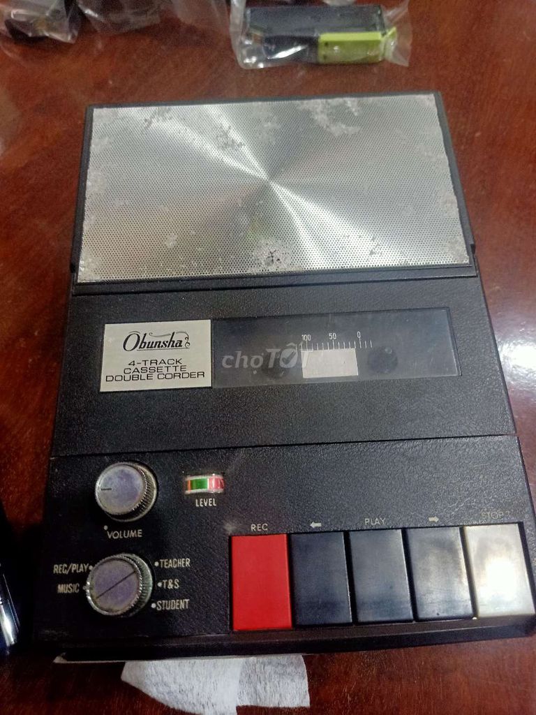 Máy ghi âm Columbia Ohunsha 4 Track cổ điển. Mua bán Đồ sưu tầm, đồ cổ tại Huyện Long Thành Đồng Nai được đăng bởi Vũ Đoàn  hình 1