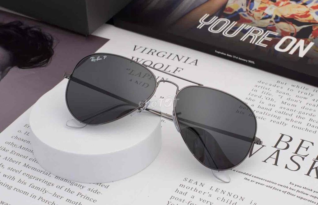 kính phi công rayban polarized hàng nhập Mỹ