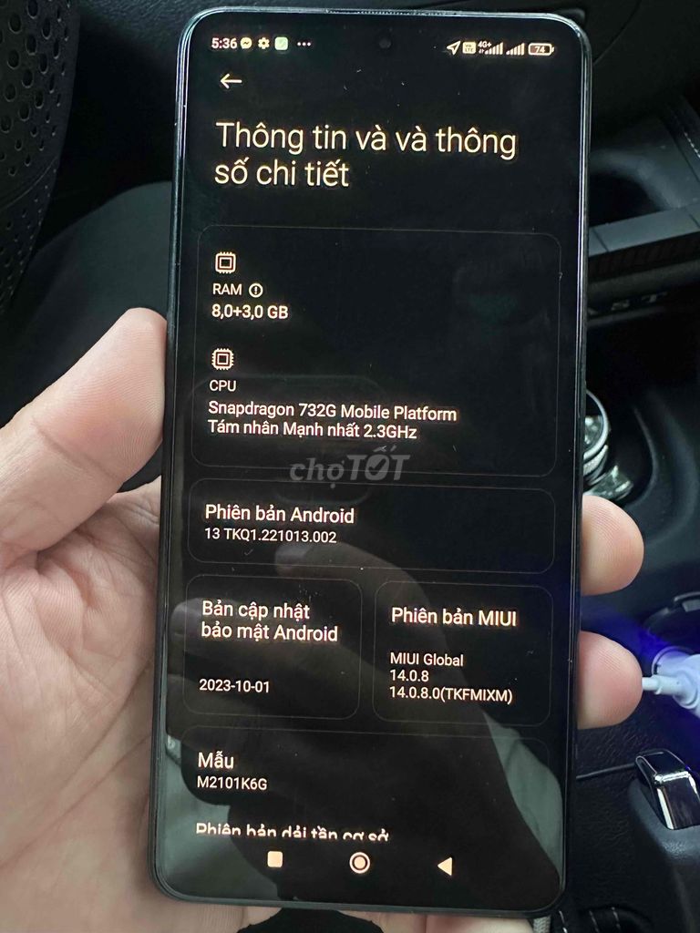 Xiaomi Redmi Note 10 Pro 128GB. Mua bán Điện thoại tại Quận Sơn Trà Đà Nẵng được đăng bởi Long Hoàng hình 1