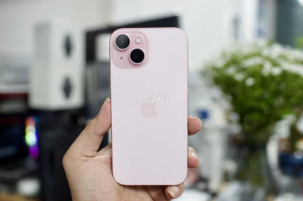 iPhone 15 Pink 256Gb - q.tế ZP/a pin 100% BH 03/25