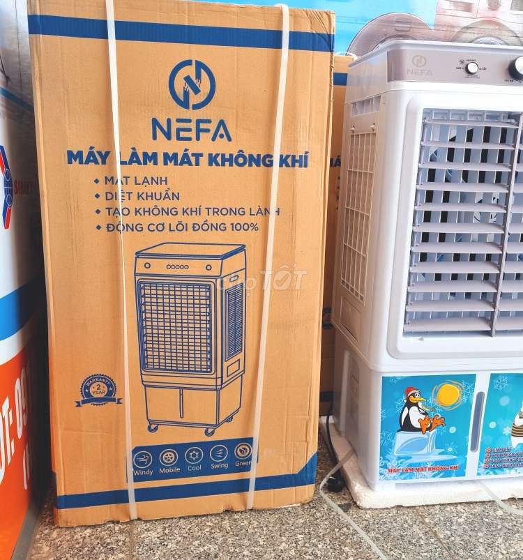Quạt điều hòa hơi nước 50 lít NEFA – NF55 mới 💯