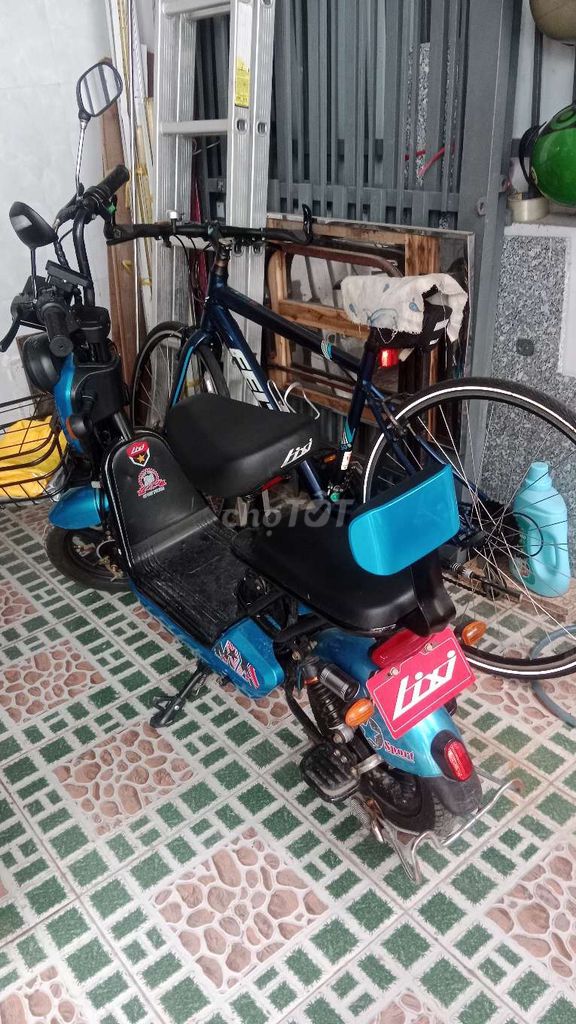 Xe đạp điện pro max trái nho. Mua bán Xe điện tại Huyện Cần Giuộc Long An được đăng bởi Mr Hoang hình 1