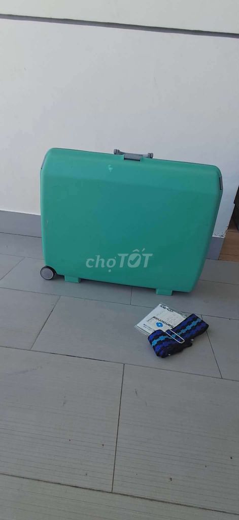 Vali du lịch Samsonite Xanh mint. Mua bán Túi xách tại Quận Hà Đông Hà Nội được đăng bởi Nam Đồ Da authentic hình 1