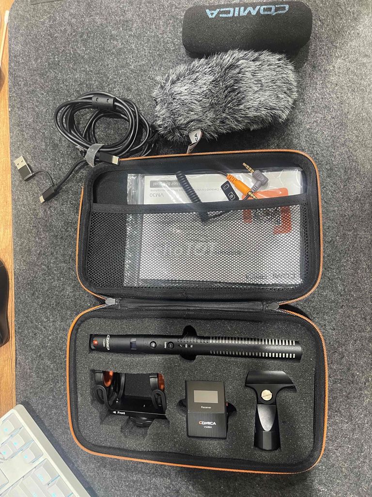 Microphone Shotgun Comica VM-30 Đen. Mua bán Tivi, Âm thanh tại Quận Thanh Xuân Hà Nội được đăng bởi Tuấn Thành Chu hình 1
