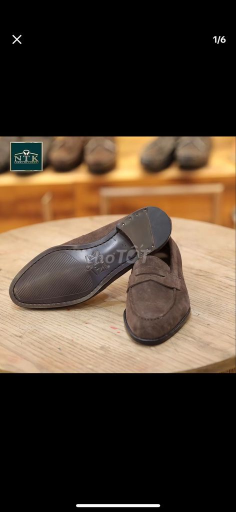 Giày lười nam da lộn size 43. Mua bán Giày dép tại Huyện Trảng Bom Đồng Nai được đăng bởi Việt Huy hình 1