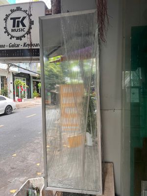 Gương soi toàn thân - khung nhôm bạc - 500X 1500. Mua bán Nội thất, đồ gia dụng khác tại Quận Tân Bình Tp Hồ Chí Minh được đăng bởi Nhôm kính Ngọc Trung